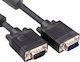 Kabel VGA-Stecker - VGA-Buchse Schwarz 20m (10903-1)