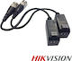 Hikvision DS-1H18S Video Balun for CCTV Systems 2τμχ