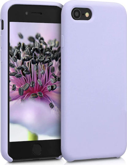 KWmobile Soft Flexible Back Cover Silicone Purple (iPhone SE 2022/2020)