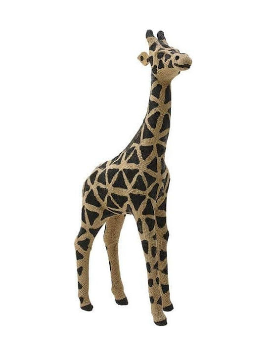 Inart Decorative Giraffe made of Fabric 43x13x68cm 1pcs