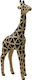 Inart Decorative Giraffe made of Fabric 43x13x68cm 1pcs