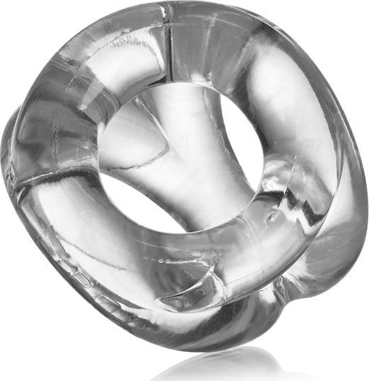 Oxballs Tri-Sport Adjustable Fit Cocksling Clear