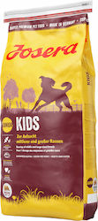 Josera Junior Kids 0.9kg Trockenfutter ohne Gluten für Welpen mit Fleisch, Geflügel und Reis