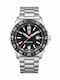 Luminox Sea Series Herrenuhr 44mm Batterie mit Silber Metallarmband