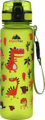 AlpinPro Sticlă pentru Copii Dinozaur Plastic Verde 500ml