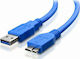 Lancom Редовна USB 3.0 до микро USB кабел Син 5м (C160-U3-AMMCB) 1бр