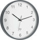 TFA Wanduhr Kunststoff Gray Ø30.2cm