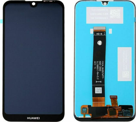 Grade A Mobile Phone Replacement Screen with Touch Mechanism for Huawei Y5 2019 Black