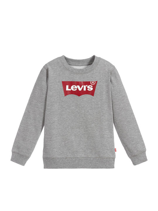 Levi's Kids Sweatshirt Gray Batwing Crewneck