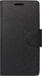 iSelf Fancy Wallet Δερματίνης Μαύρο (Galaxy A20s)