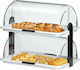 Neumarker 00-10138 Neutrale Vitrine Rollo 2 Ebenen