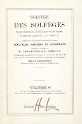 Solfege Des Solfeges, Vol.4C