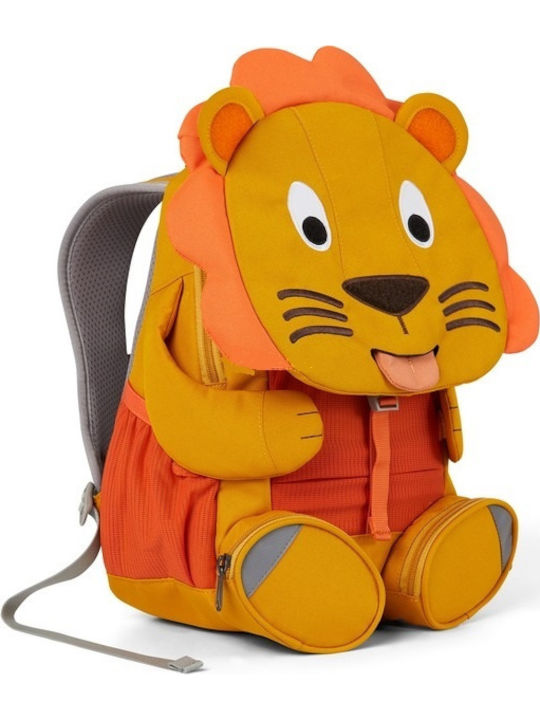 Affenzahn Lion School Bag Backpack Kindergarten in Orange color 8lt