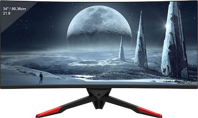 LC-Power LC-M34-UWQHD-144-C 34" Ultrawide HDR QHD 3440x1440 VA Curved Gaming Monitor 144Hz