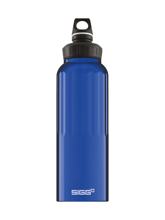 Sigg WMB Traveller Aluminum Water Bottle 1500ml Blue