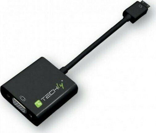 Techly mini HDMI male - VGA female (IDATA HDMI-VGA4)