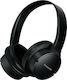 Panasonic RB-HF520BE Безжични / Жични Over Ear Слушалки с 50 часа Работа и Бързо Зареждане Черни