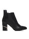 Migato Women's Ankle Boots with High Heel Black