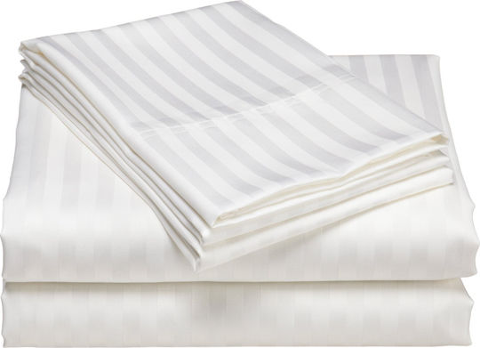 Sidirela Kissenbezug-Set mit Umschlagumschlag Satin Ridge 50x70cm.