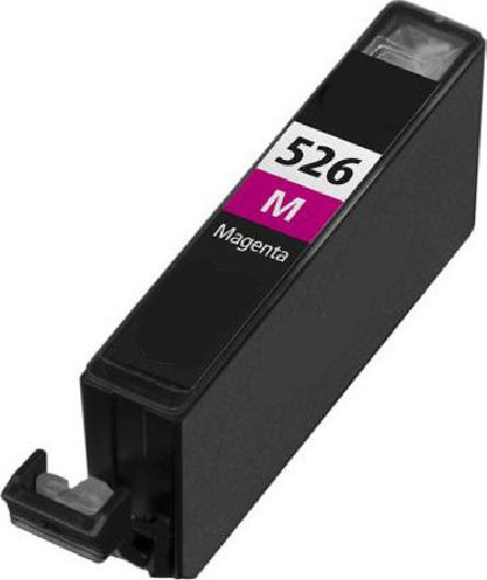 Συμβατό Μελάνι Εκτυπωτή InkJet Canon CLI-526M 500 Σελίδων 10ml Ματζέντα