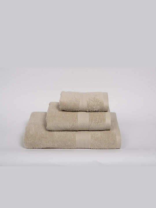 Mc Decor Hand Towel Ismini 30x50cm Natural Weight 620gr/m²