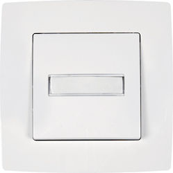 Elmark City Bell Push Button With Frame With White Light