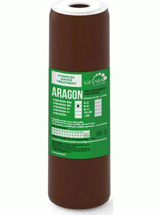 Geyser Ersatz-Wasserfilter für die Arbeitsplatte und unter der Arbeitsplatte 10" Aragon-EH 0.1 μm (Mikrometer)