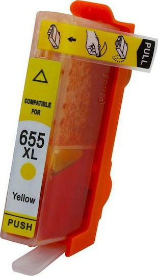 Premium Inkjet Printer Compatible Ink HP 655 CZ112AE 14.6ml Yellow