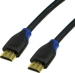 LogiLink CH0065 HDMI 2.0 HDMI-Stecker - HDMI-Stecker 7,5 m Schwarz