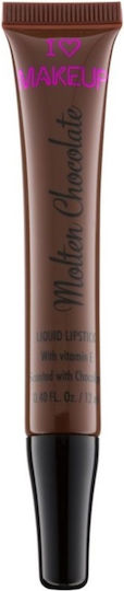 Revolution Beauty I Heart Lip Molten Chocolate Υγρό Κραγιόν Death By Chocolate 12ml