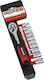 Kreator Ratschen- & Steckschlüssel-Sets 1\4" 12Stück