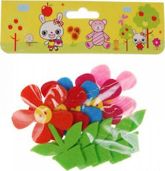 Next Fetru Forme de flori din fetru 4.6x7cm 5 bucăți 28917