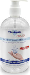 Fleriana Guard Antiseptic Liquid Hand Wash with Pump 500ml Natural