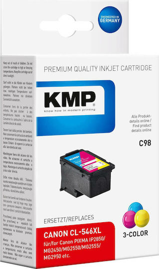 KMP C98 Συμβατό Μελάνι Εκτυπωτή InkJet Canon CL-546XL Πολλαπλό (Color) 1τμχ