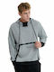 BodyTalk 1202-955925 Men's Sweatshirt with Hood and Pockets Grey Melange 1202-955925-54680