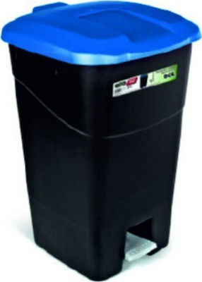 Tayg Kunststoff Gewerbliche Abfallbehälter Abfall mit Pedal 60Es Schwarz