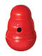 Kong Wobbler Schulung Hundespielzeug Klein 17cm Rotes 1Stück