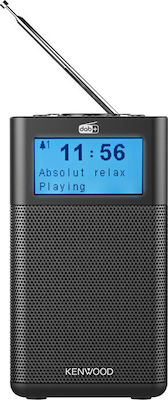 Kenwood CR-M10DAB Φορητό Ραδιόφωνο Μπαταρίας DAB+ με Bluetooth Μαύρο