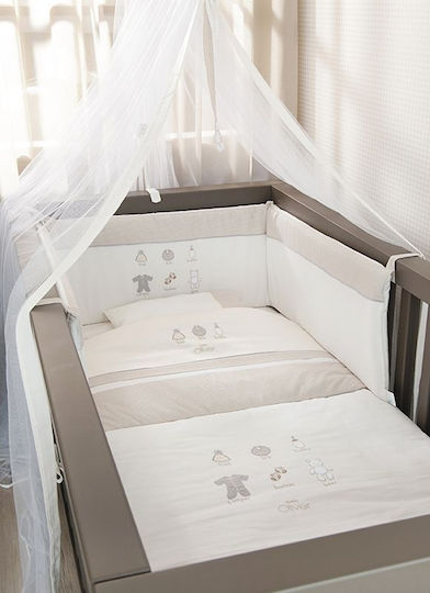 Baby Oliver Set Für Krippe Little Things Beige 3Stück
