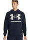 Rival Big Sweatshirt With Hood Navy