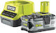 Ryobi Комплект Батерия Литиеви Капацитет 5Ах 18V със Зарядно RC18120-150