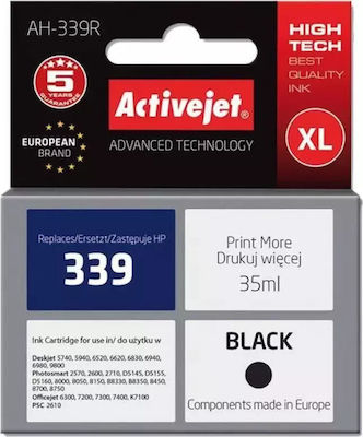 Active Jet Cartuș de Cerneală Compatibil pentru Imprimante InkJet HP 339 C8767EE 35ml Negru AH-339R