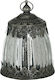 Inart Lantern Decorative Lamp Lattern Silver