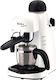 Amica CD1011 Espressomaschine 800W Druck 5bar Weiß