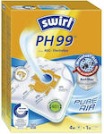 Swirl PH99/4 Vacuum Cleaner Bags 4pcs Compatible with AEG / Electrolux Vacuum Cleaners