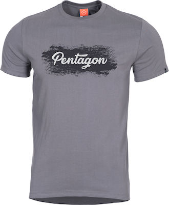 Pentagon Ageron "Grunge" Tricou Lup în culoarea Gri K09012-GU-08WG