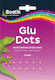 Bostik Glue Stickers Glue Dots Extra Strong Clear 64pads for Paper 64pcs