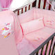 Dimcol Set Für Krippe Unicorn 41 Rosa 3Stück