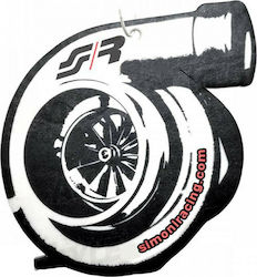 Simoni Racing Car Air Freshener Tab Pendand Turbo Lavender