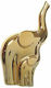 Art et Lumiere Decorative Elephant made of Ceramic 12x6.5x19.5cm 1pcs